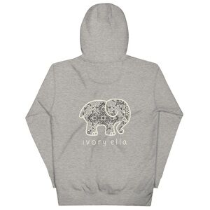 Ivory Ella Paisley Bandana Unisex Hoodie
